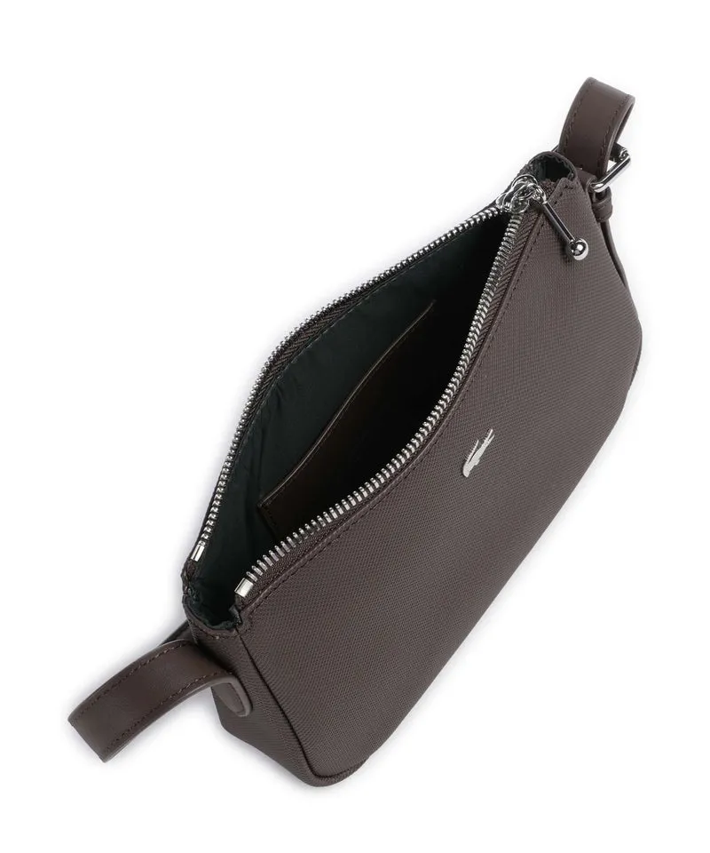 Lacoste Daily City Sac porté épaule dark brown