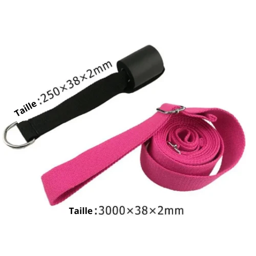 Sangle Yoga D'étirement Ajustable | Stretchlane™