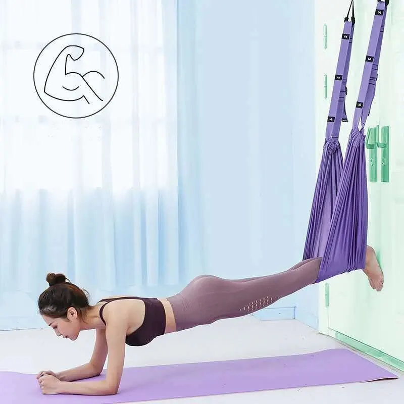 Hamac aérien de yoga ajustable | YogHammock™