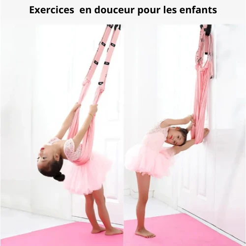 Hamac aérien de yoga ajustable | YogHammock™