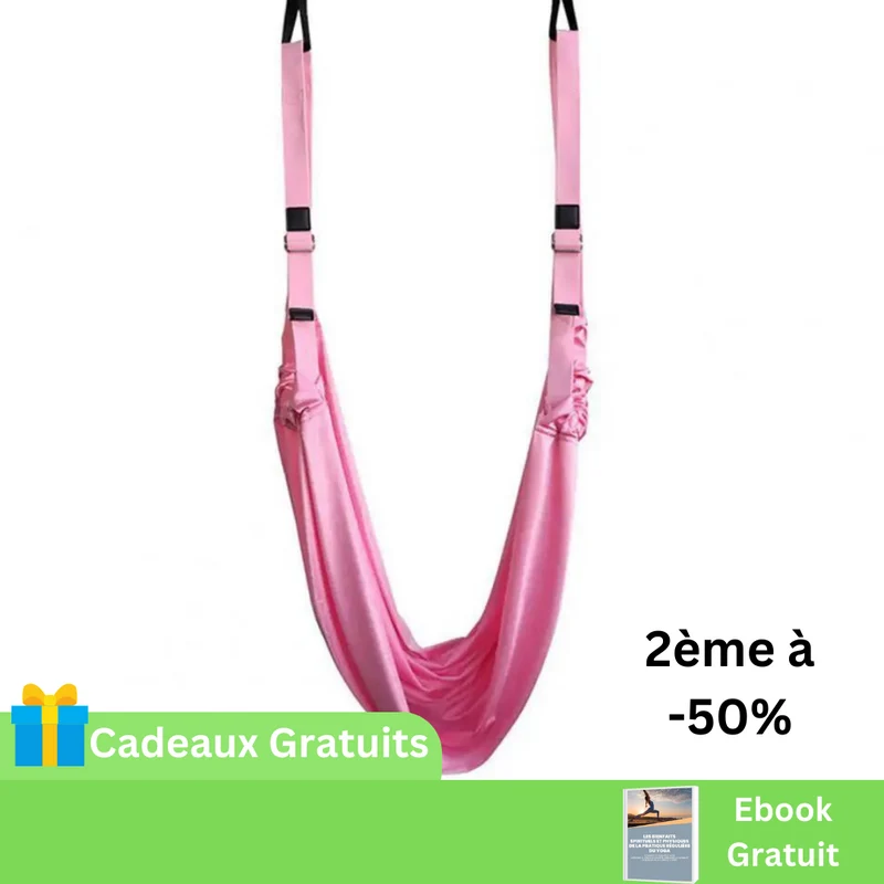 Hamac aérien de yoga ajustable | YogHammock™