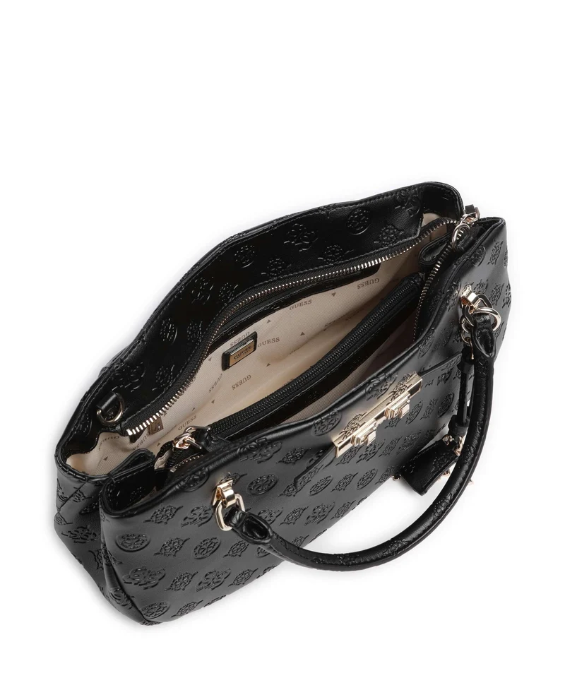Guess Carmella Sac à main black logo