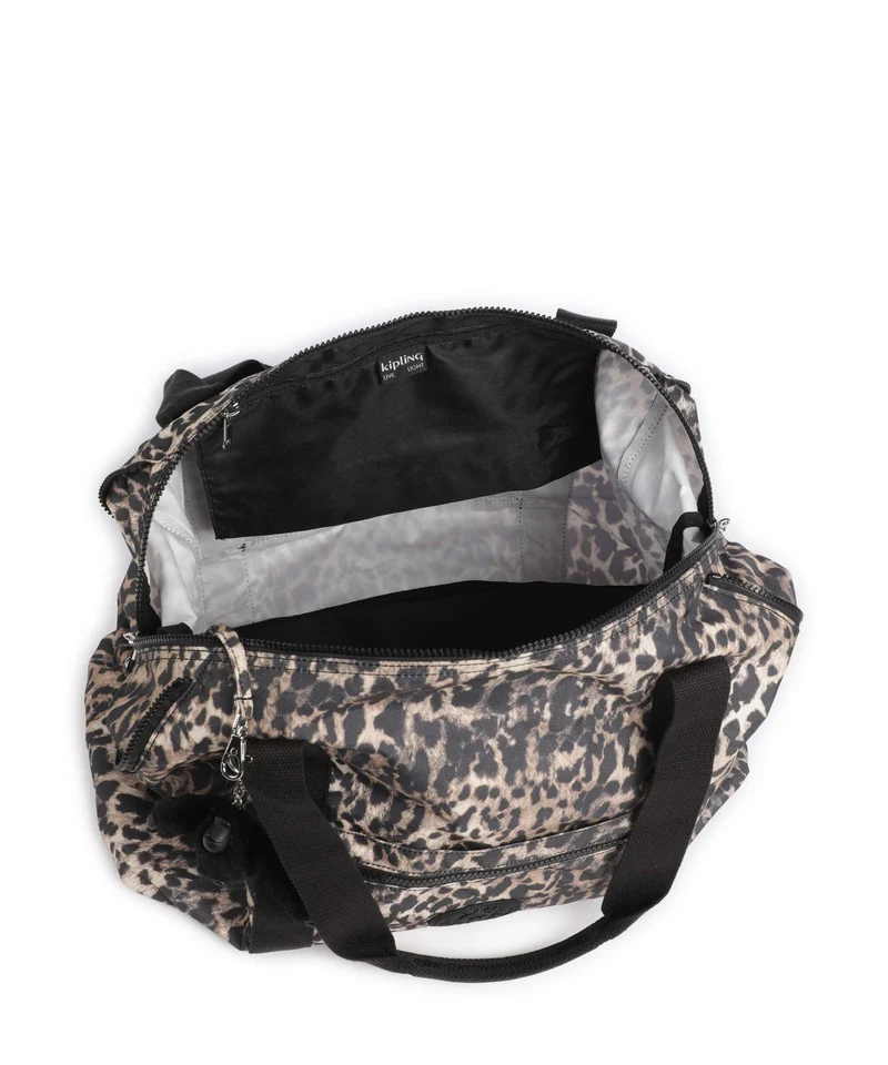 Kipling Basic Art M Cabas wild leopard