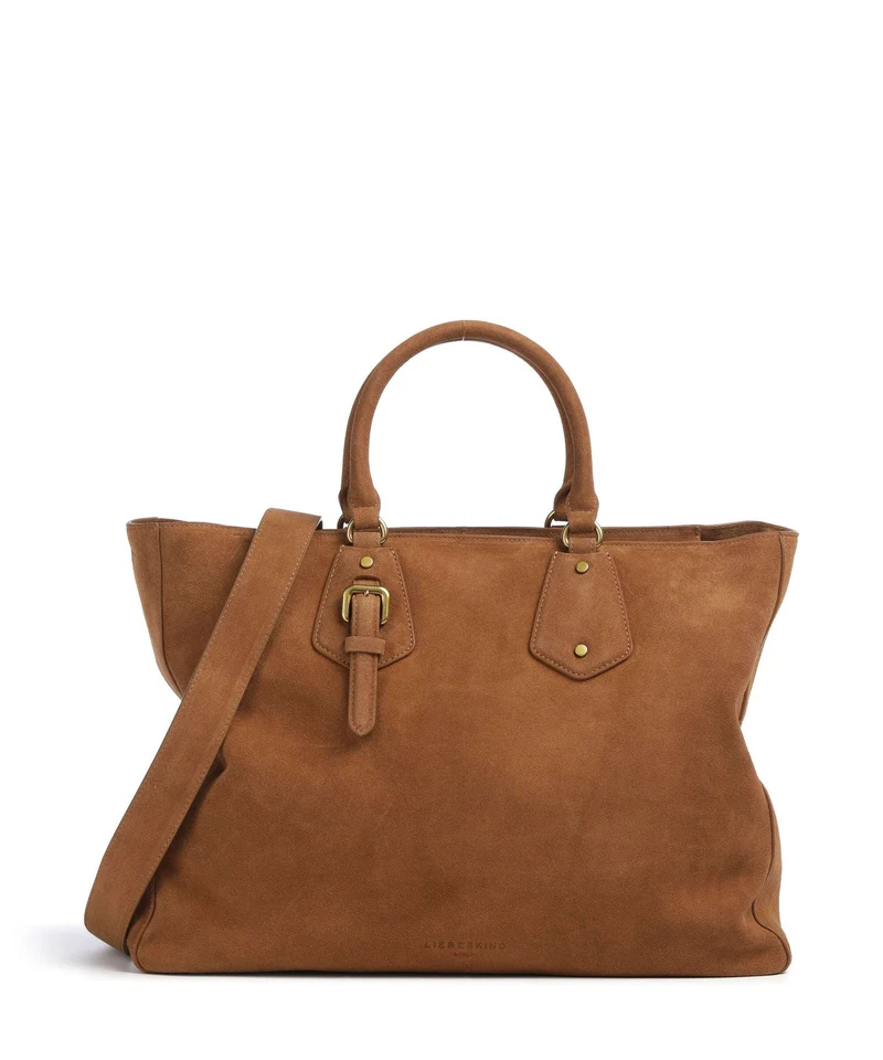 Liebeskind Cora Hydro Suede L Sac à main brown