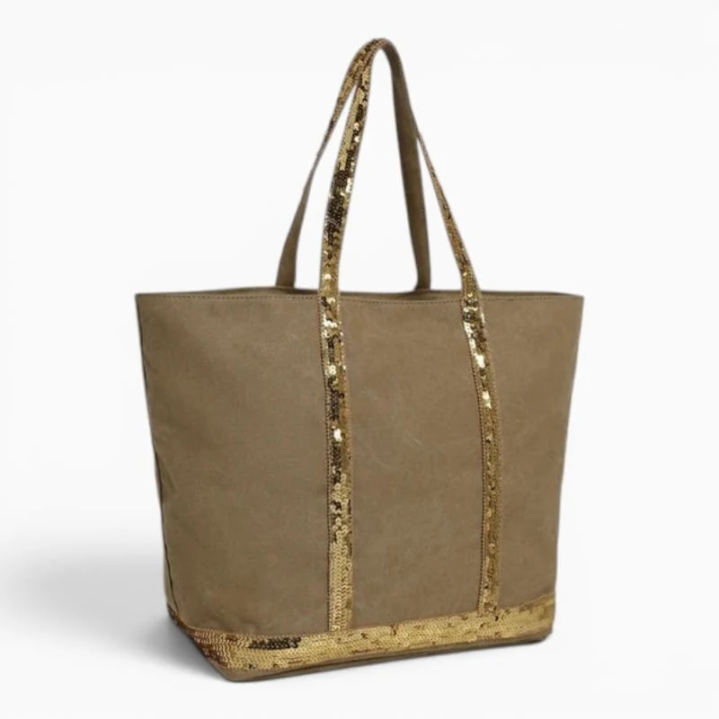 Sac à Main Femme Toile Pailletée