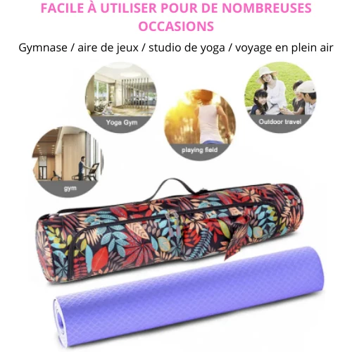 Sac de Yoga Imprimé, Sac Tapis Yoga | FUNNYBAG™