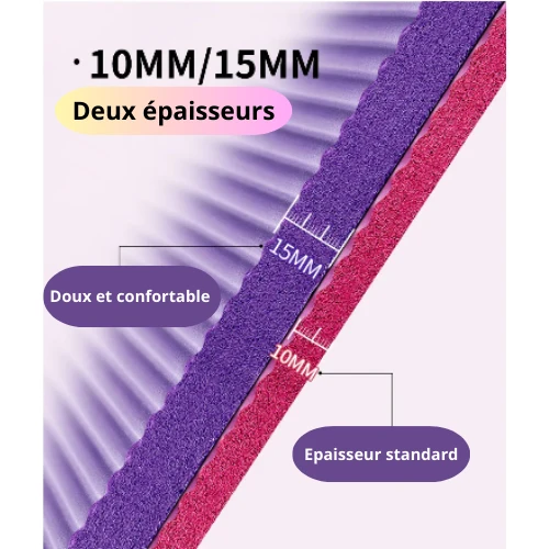 Tapis de yoga épais, Fitness et Pilates | FITMAT™