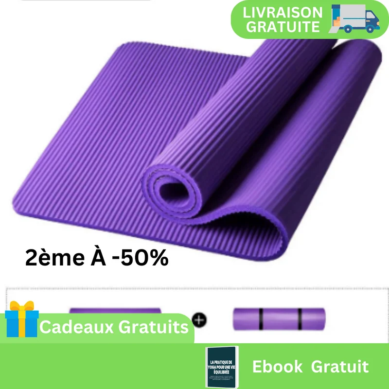 Tapis de yoga épais, Fitness et Pilates | FITMAT™