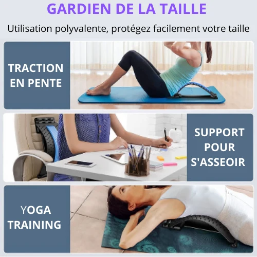 Civiere dorsale, correcteur de posture | COLAB™
