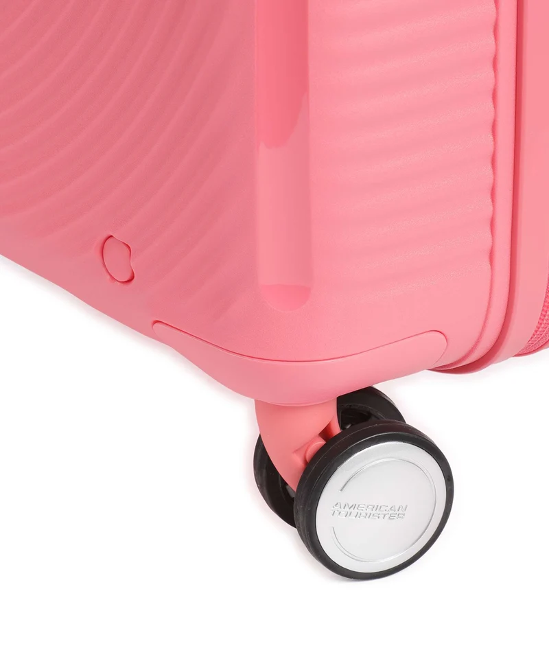 American Tourister Soundbox Mini Valise enfant à roulettes sun kissed coral