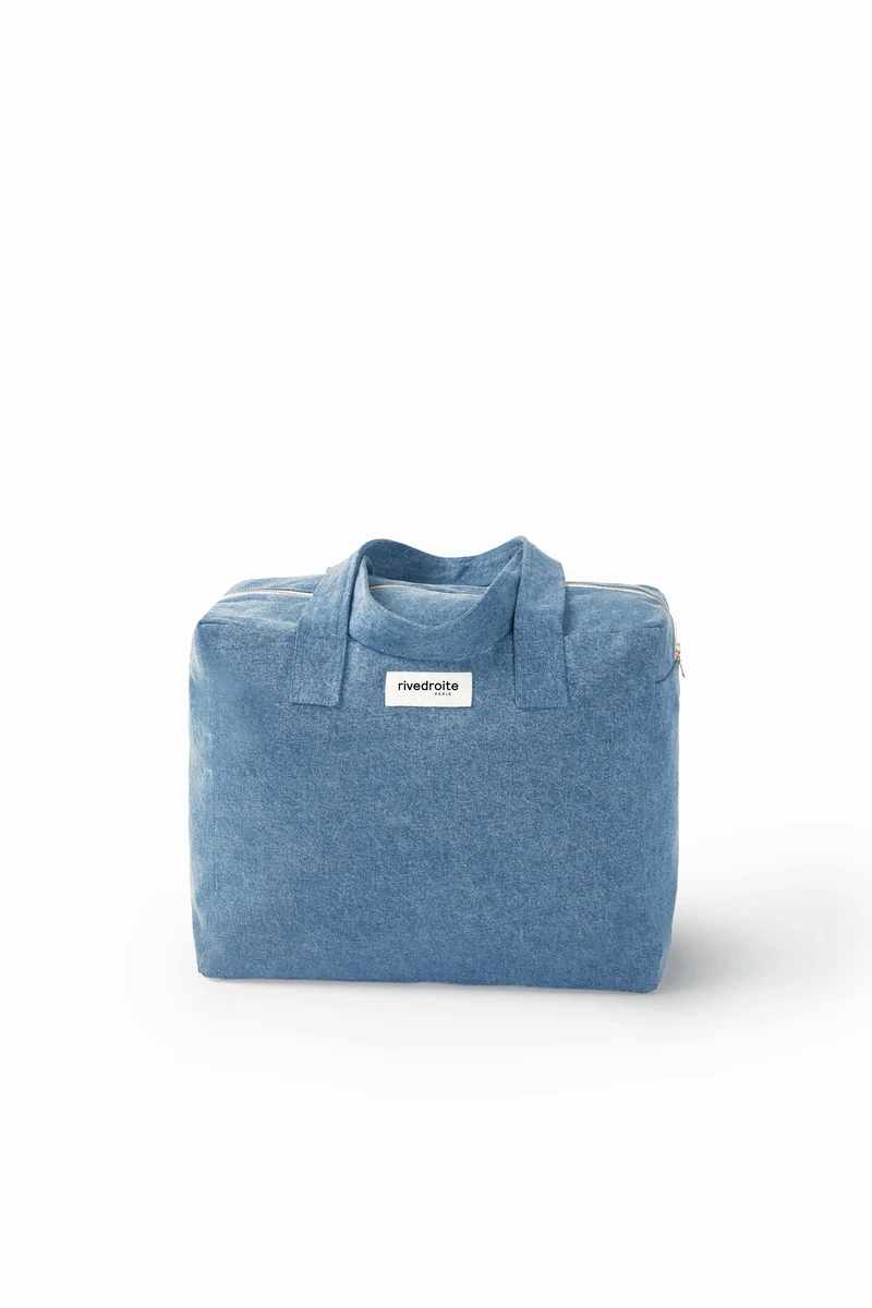 Célestins le sac 24 heures - Denim Clair recyclé