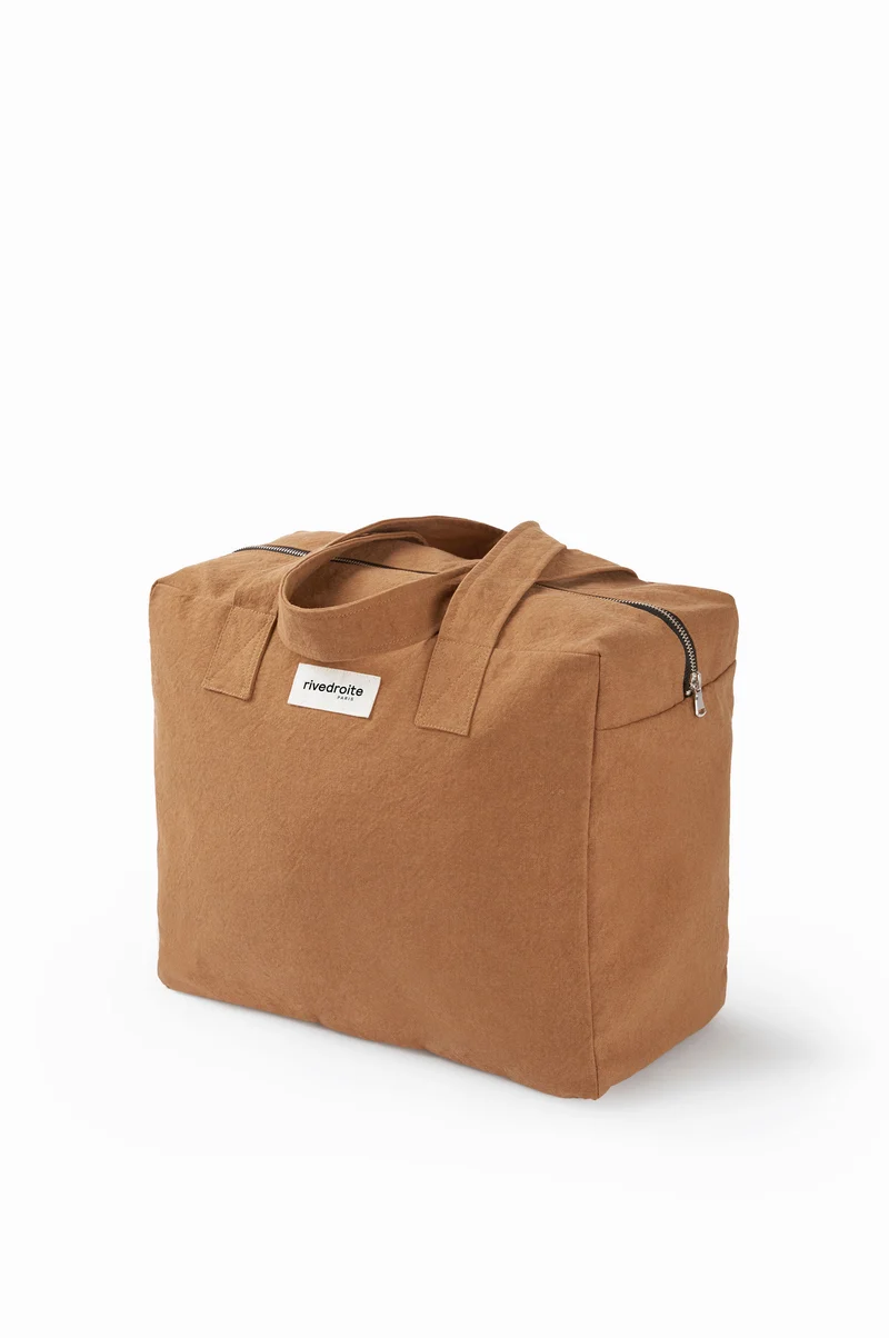 Célestins le sac 24 heures - Coton recyclé camel