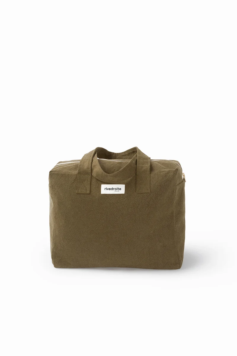 Célestins le sac 24 heures - Coton recyclé Kaki