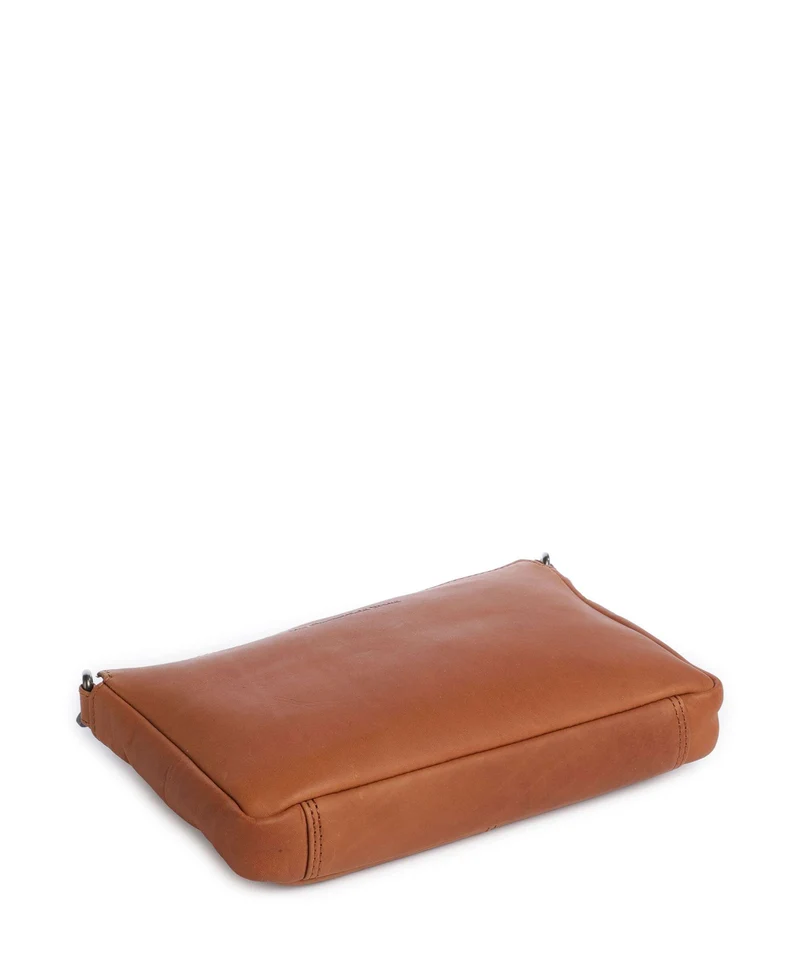The Chesterfield Brand Wax Pull Up Cow Orinoco Sac porté épaule cognac