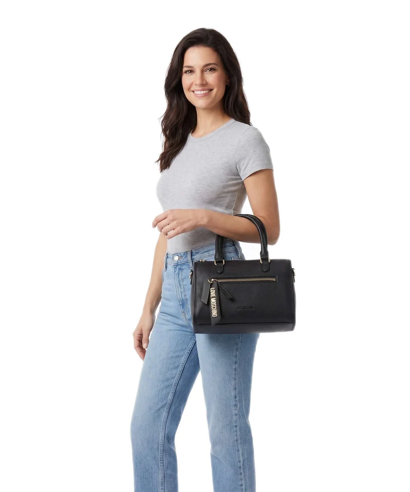 Love Moschino Signature Sac à main nero