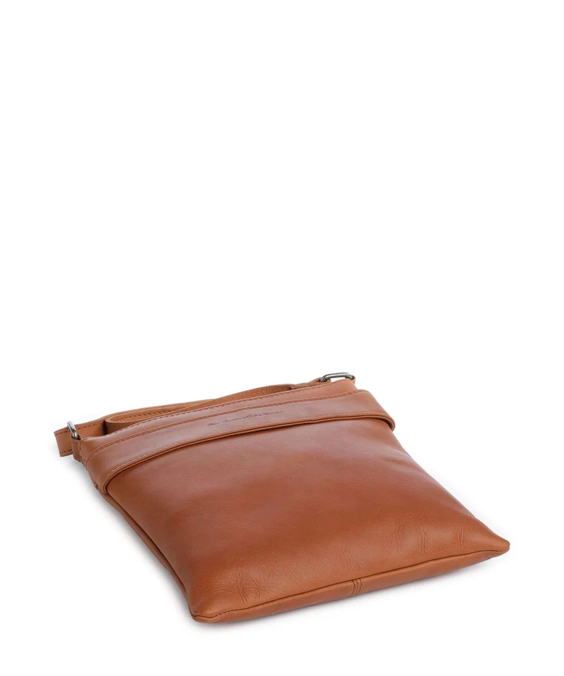 The Chesterfield Brand Wax Pull Up Cow Trenton Sac bandoulière cognac