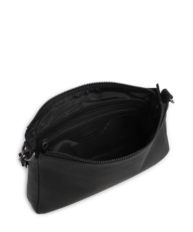 The Chesterfield Brand Wax Pull Up Cow Orinoco Sac porté épaule black