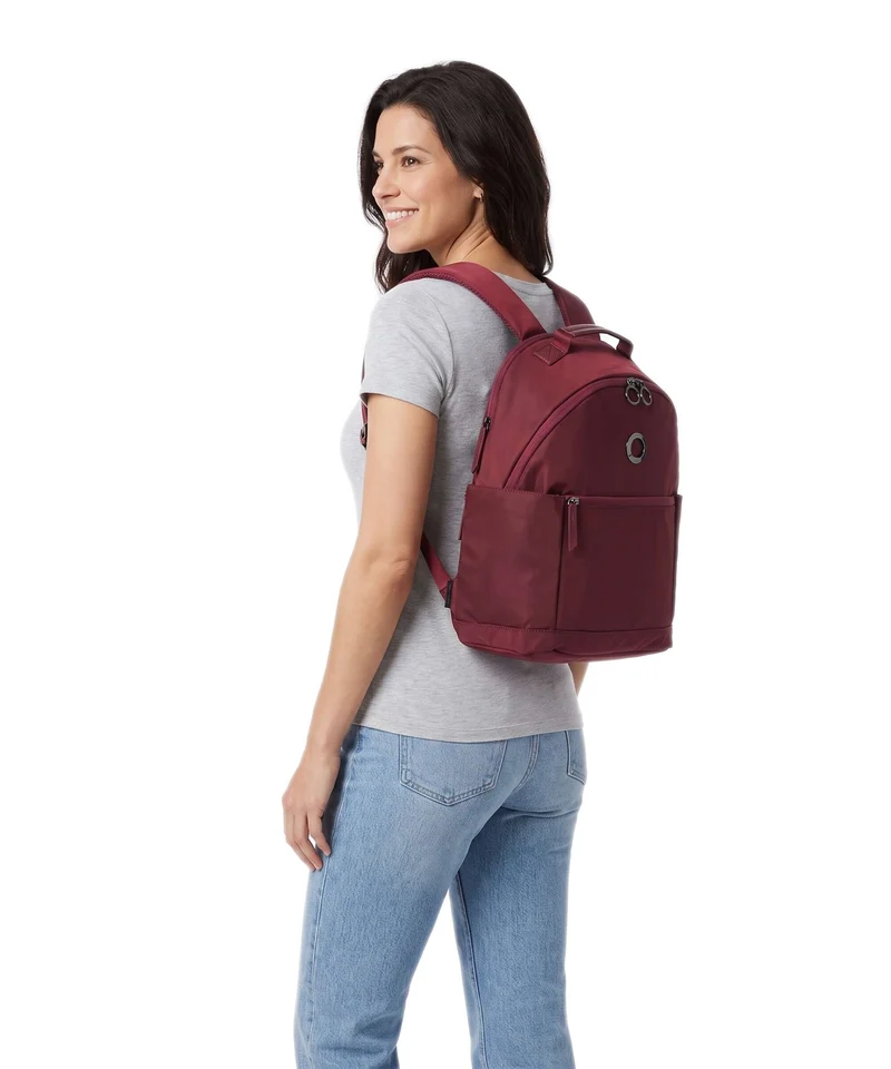 Delsey Paris Victoire Sac à dos d'ordinateur burgundy