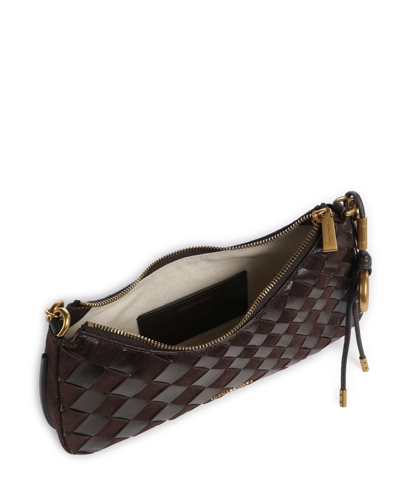 Michael Kors Nolita Medium Sac porté épaule chocolate