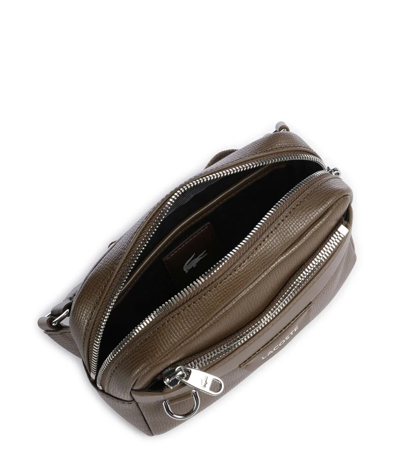 Lacoste Ossian Sac bandoulière mascara