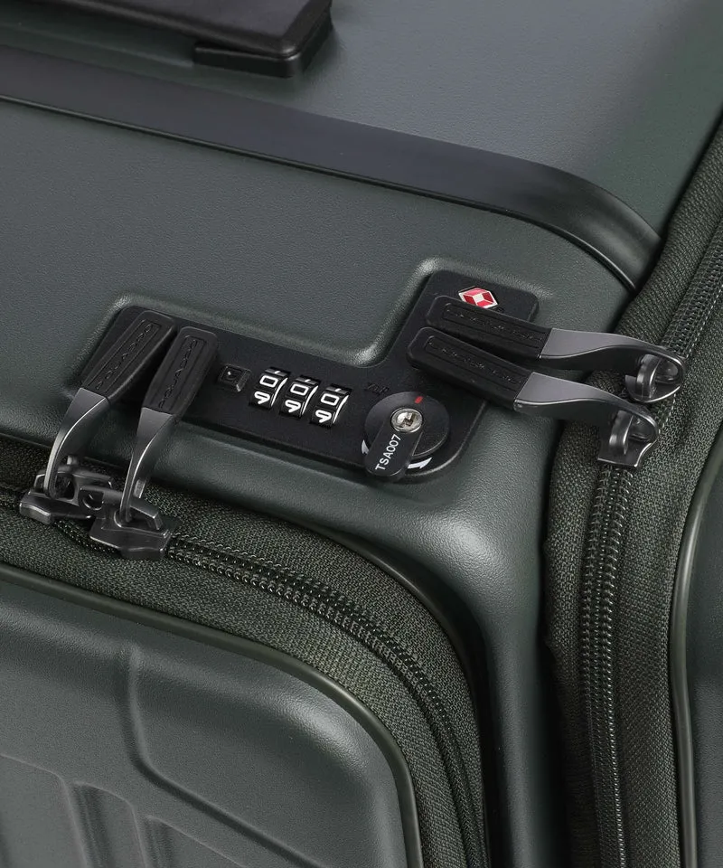 Piquadro Valise 4 roues mat green