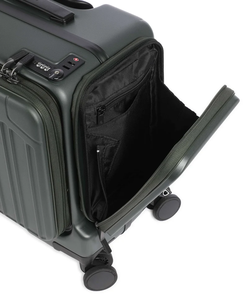 Piquadro Valise 4 roues mat green
