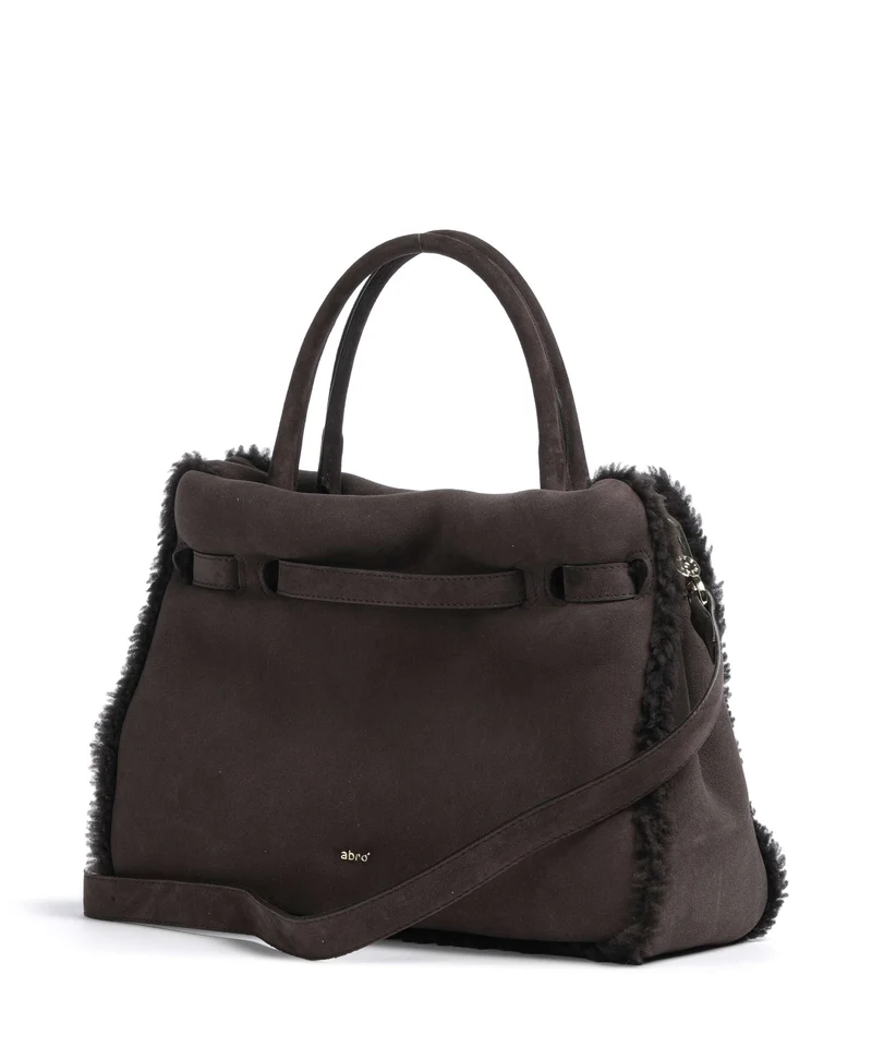 Abro Shearling Jill Sac à main dark brown