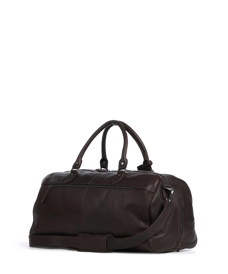 The Chesterfield Brand Wax Pull Up Cow William II Sac week-end brown