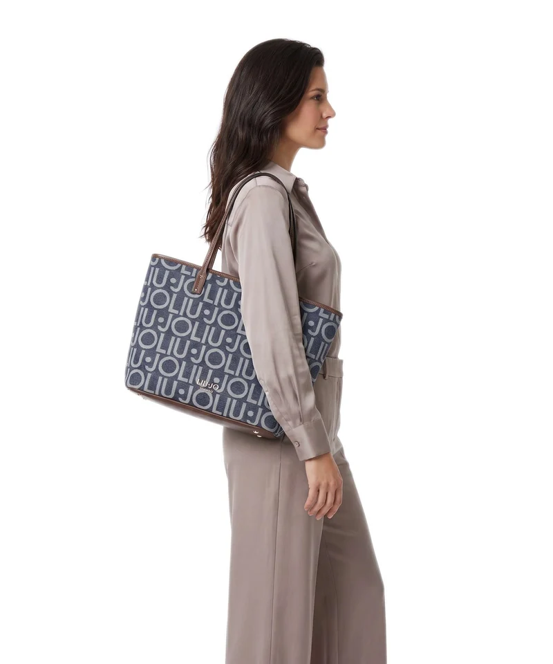 Liu Jo Evrim M Cabas blu denim