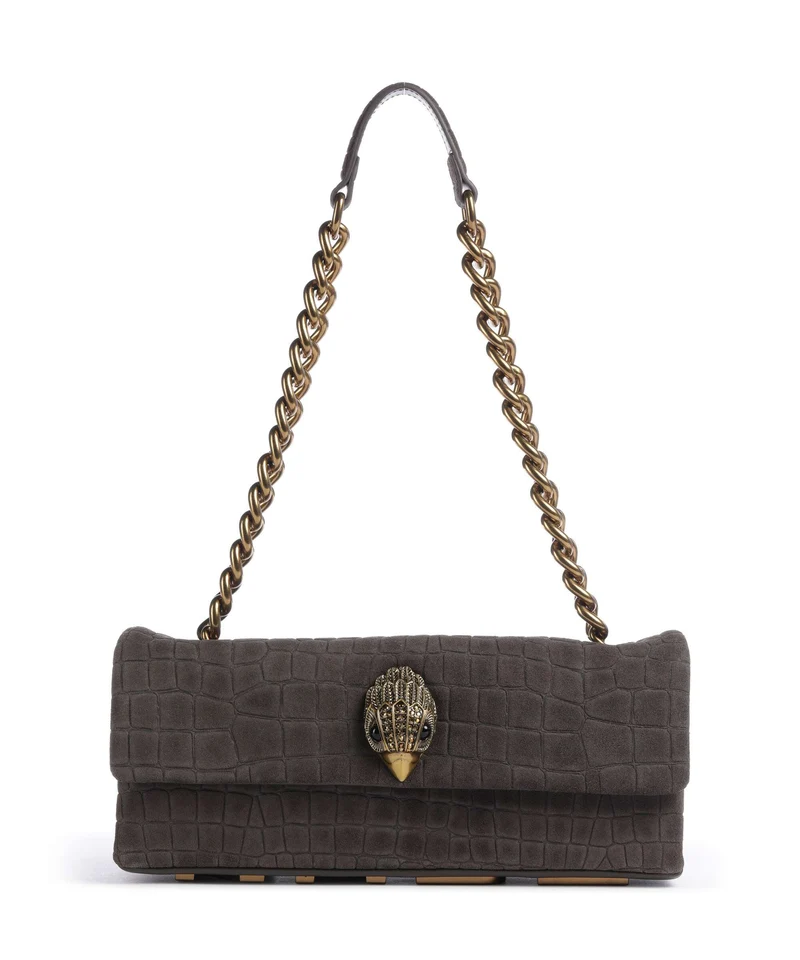 Kurt Geiger Kensington Sac porté épaule dark brown