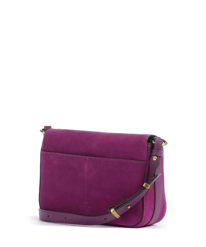 Pinko Love Mini Sac bandoulière violet/gold