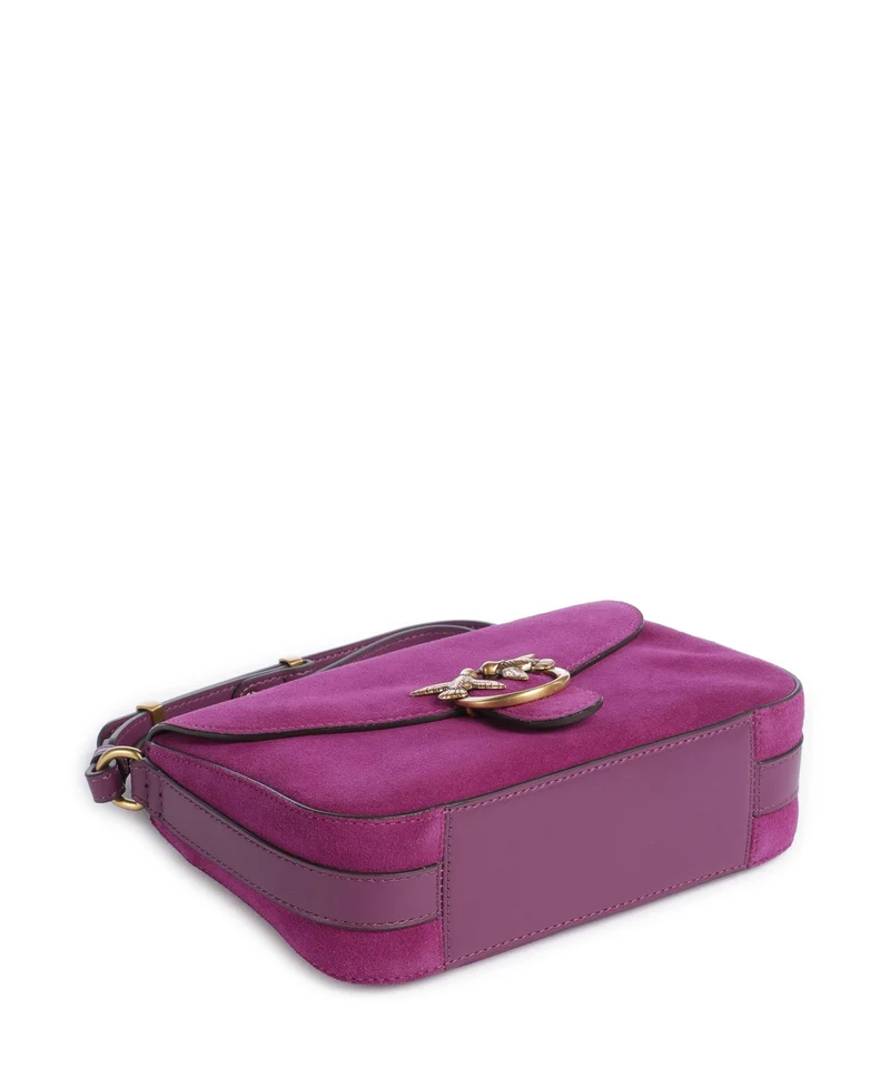 Pinko Love Mini Sac bandoulière violet/gold