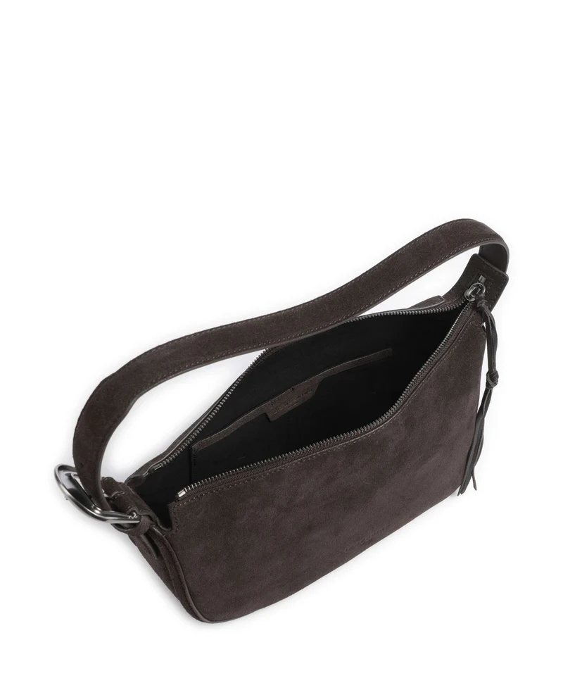 Liebeskind Ines Suede M Sac porté épaule deep soil