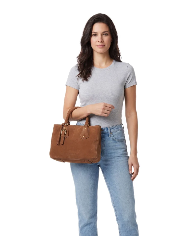 Liebeskind Cora Hydro Suede S Sac à main brown