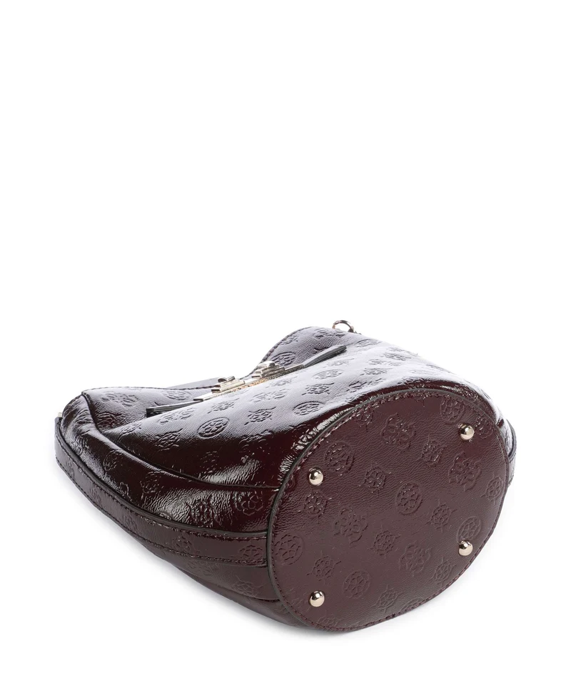 Guess Carmella Sac seau burgundy logo