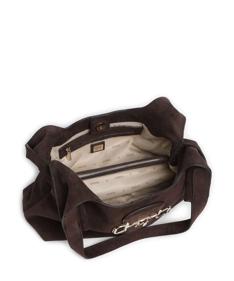 Guess Sunset Small Sac porté épaule espresso