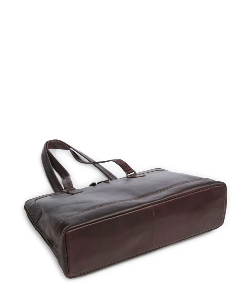 The Chesterfield Brand Wax Pull Up Cow Isara Cabas brown
