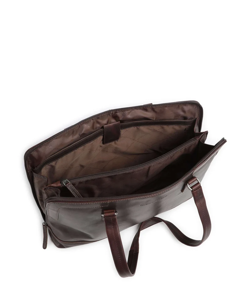 The Chesterfield Brand Wax Pull Up Cow Isara Cabas brown