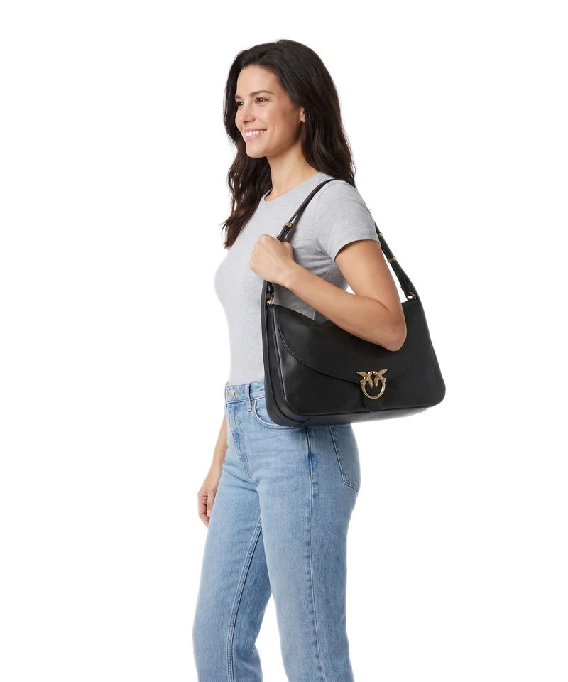 Pinko Love Big Sac fourre-tout nero/limousine/oro