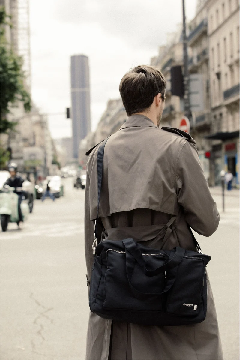 Keller le sac 24H - Polyester recyclé Noir