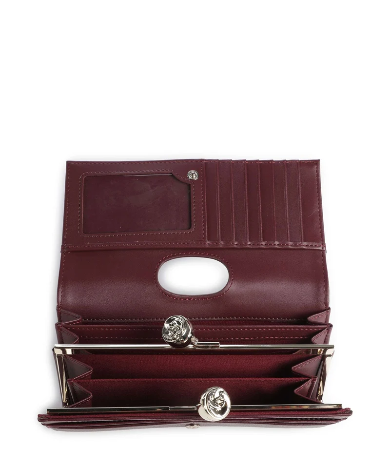 Ted Baker Roosali Portefeuille dark red