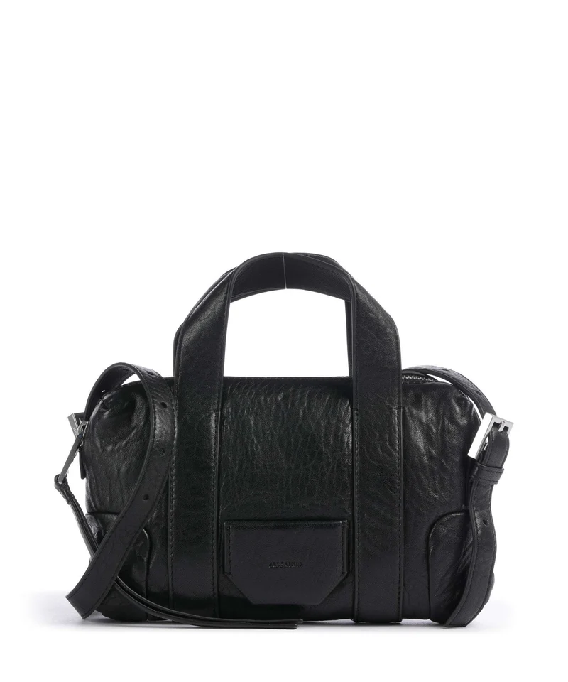 AllSaints Ares Compact Sac bandoulière black/silver