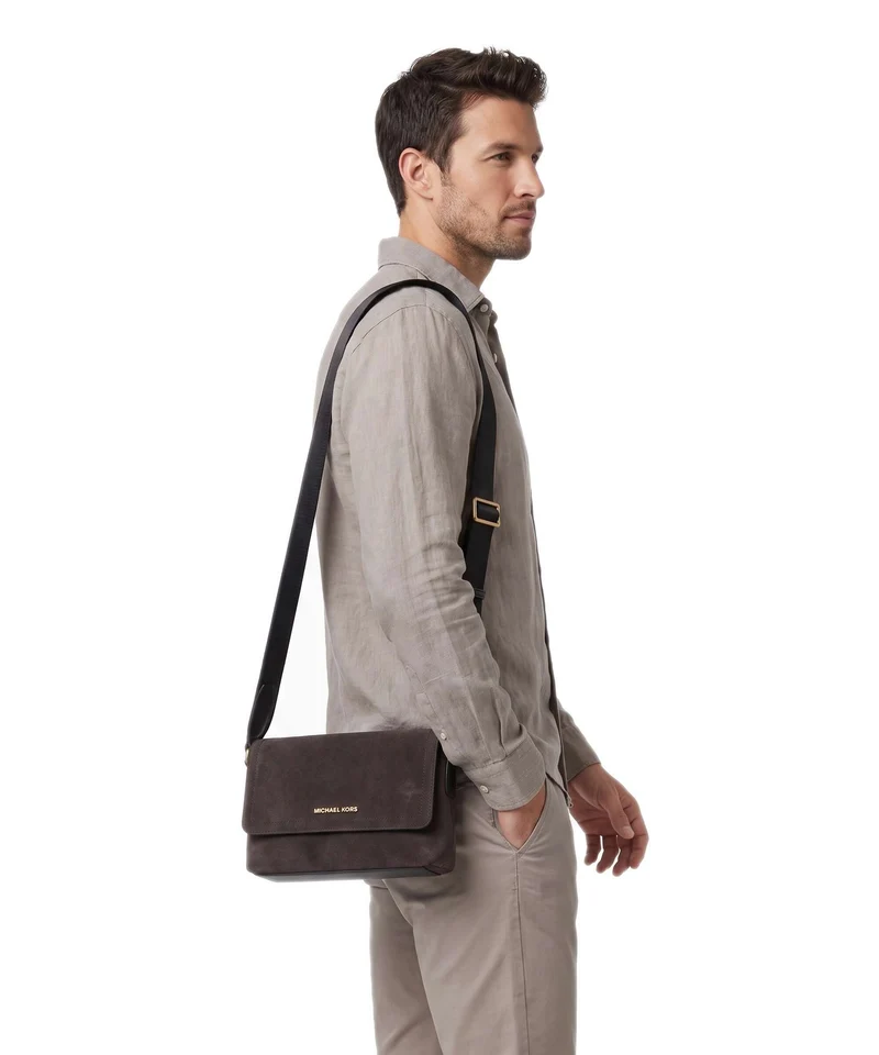 Michael Kors Hudson Mini Sac bandoulière chocolate