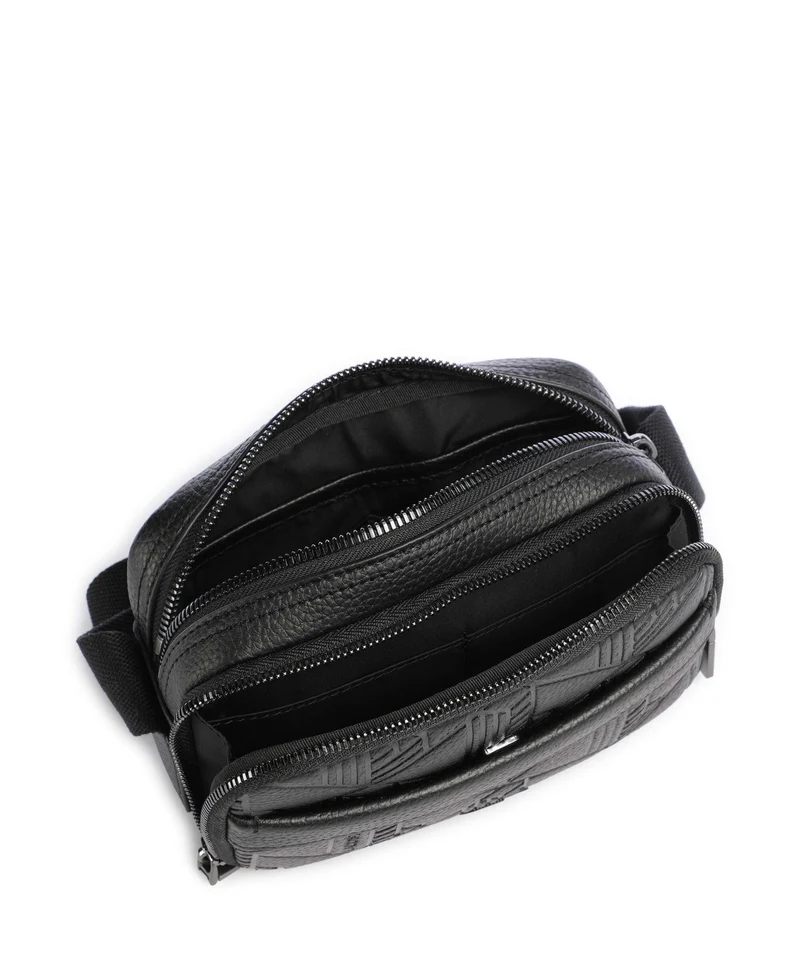 Lacoste Megagrain Sac bandoulière noir