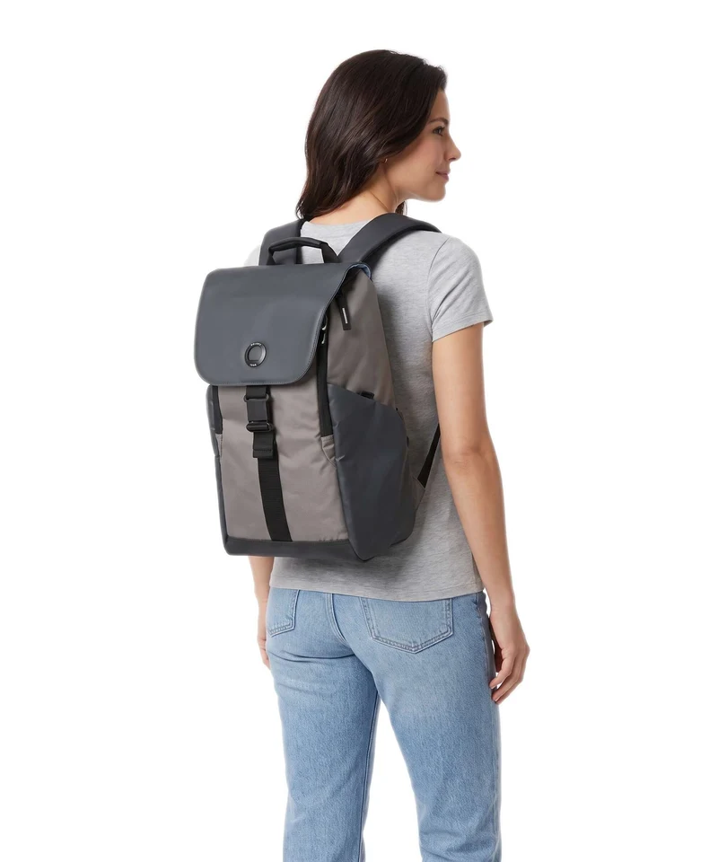 Delsey Paris Securflap Sac à dos d'ordinateur brown