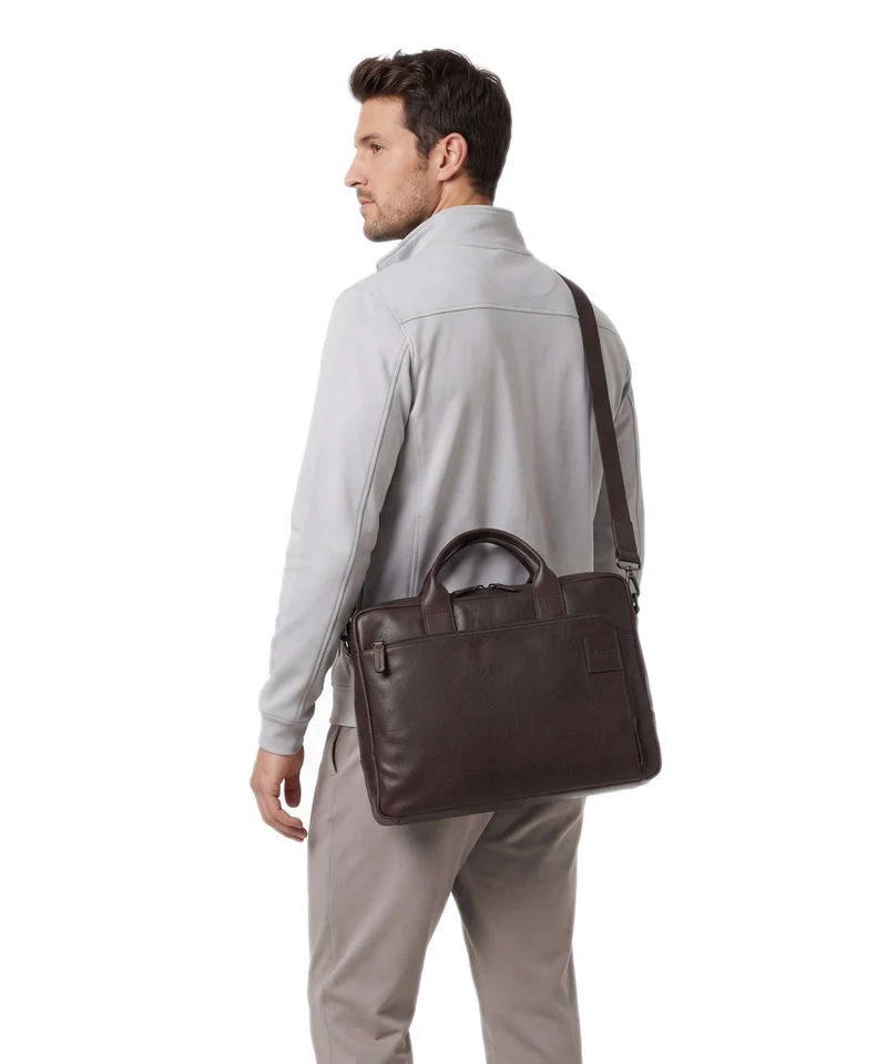Strellson Hyde Park 1.0 Charles Porte-document darkbrown