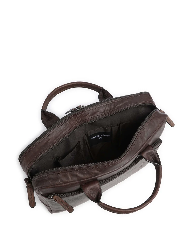 Strellson Hyde Park 1.0 Charles Porte-document darkbrown