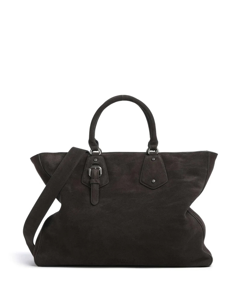Liebeskind Cora Hydro Suede L Sac à main deep soil
