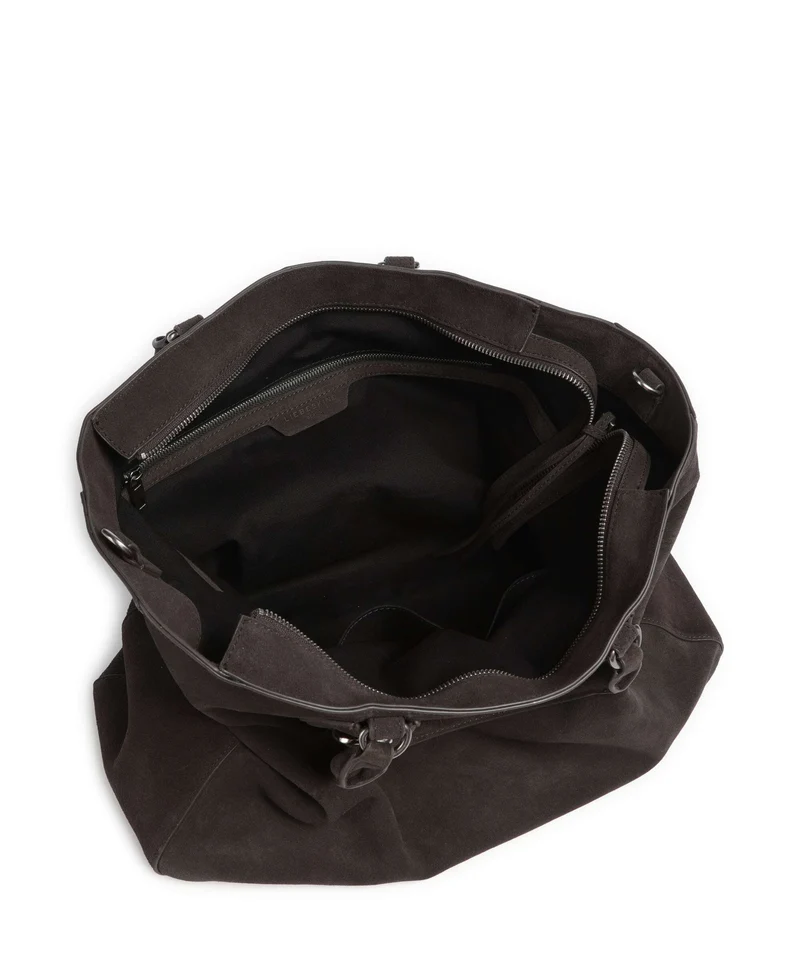 Liebeskind Cora Hydro Suede L Sac à main deep soil