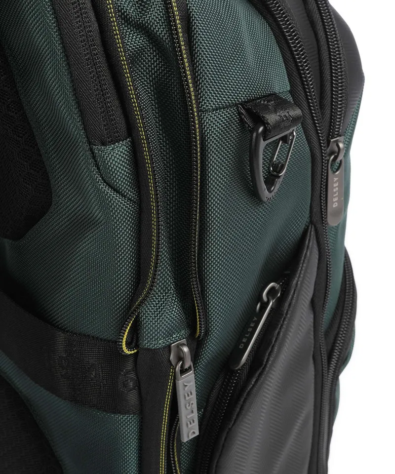 Delsey Paris DLC Pro Sac à dos d'ordinateur olive